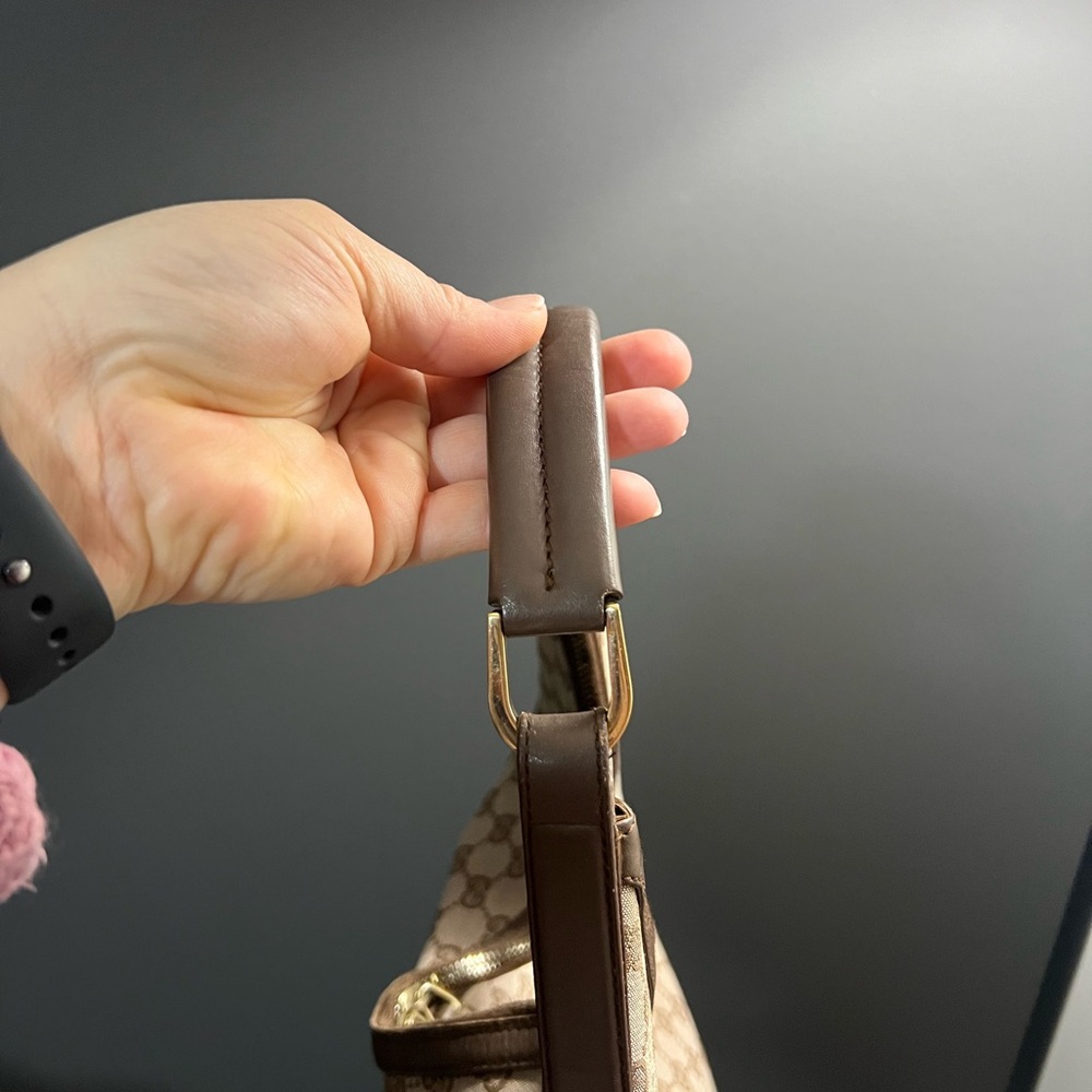 Gucci Beige and Brown Hobo Bag - Picture 5 of 16